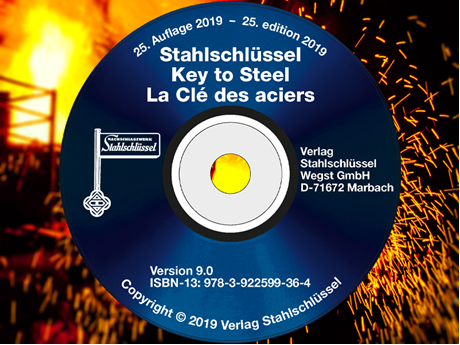 Stahlschlüssel - Key to Steel CD-ROM Version 9.0 (25. Auflage 2019)