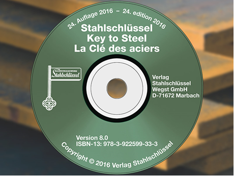 Key to Steel - Stahlschluessel CD-ROM Version 8.0 (24. Edition 2016)